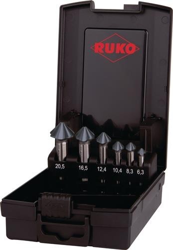 Ruko Kegelsenkersatz 90Grad ULTIMATECUT 4S 6,3-20,5mm HSS-Co5 RUnaTEC RUnaTEC Ruko Kegelsenkersatz 90Grad ULTIMATECUT 4S 6,3-20,5mm HSS-Co5 RUnaTEC RUnaTEC von RUKO Präzisionswerkzeuge