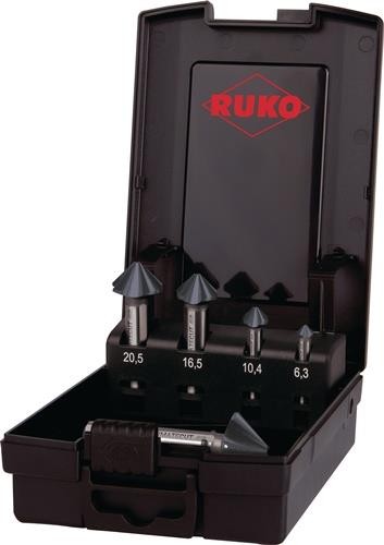Ruko Kegelsenkersatz 90Grad ULTIMATECUT 4S 6,3-25,0mm HSS-Co5 RUnaTEC RUnaTEC Ruko Kegelsenkersatz 90Grad ULTIMATECUT 4S 6,3-25,0mm HSS-Co5 RUnaTEC RUnaTEC von RUKO Präzisionswerkzeuge