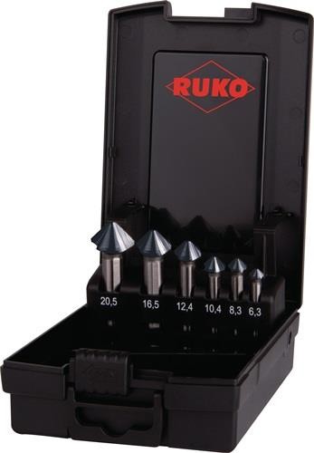 Ruko Kegelsenkersatz DIN 335 90Grad ULTIMATECUT 6,3-20,5mm HSSE-Co 5 RUnaTEC Ruko Kegelsenkersatz DIN 335 90Grad ULTIMATECUT 6,3-20,5mm HSSE-Co 5 RUnaTEC von RUKO Präzisionswerkzeuge