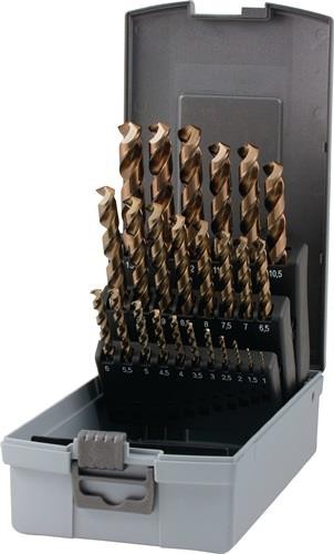 Ruko Spiralbohrer-Satz DIN 338 UNI D.1-13x0,5mm HSS-Co5 25-tlg. 228215RO Ruko Spiralbohrer-Satz DIN 338 UNI D.1-13x0,5mm HSS-Co5 25-tlg. 228215RO von RUKO Präzisionswerkzeuge