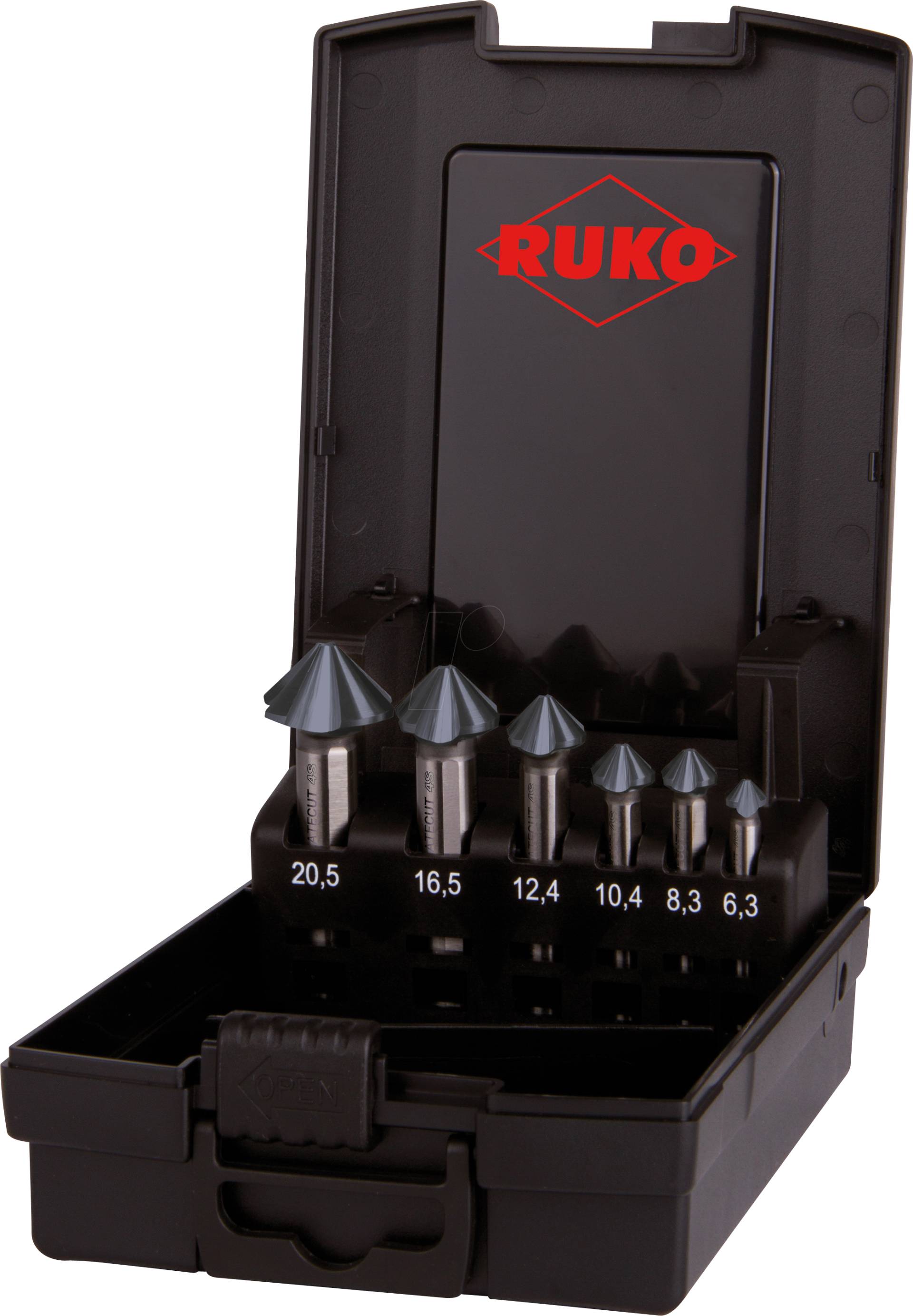 RUKO 102890PRO - UC Senkersatz 4S HSS RUnaTEC, 6-teilig von RUKO