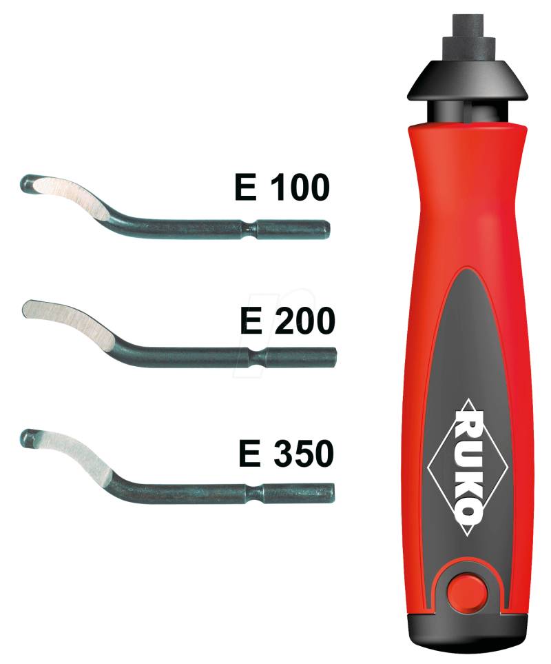 RUKO 107051 - Kantenentgrater Unigrat, 4-teilig von RUKO