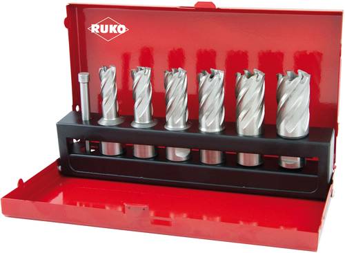 RUKO 108820 Kernlochbohrer 7teilig 12 mm, 14 mm, 16 mm, 18 mm, 20 mm, 22mm 1 Set RUKO 108820 Kernlochbohrer 7teilig 12 mm, 14 mm, 16 mm, 18 mm, 20 mm, 22mm 1 Set von RUKO