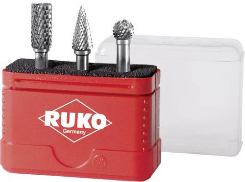 RUKO 116001 Frässet Hartmetall Schaftdurchmesser 6mm 3teilig RUKO 116001 Frässet Hartmetall Schaftdurchmesser 6mm 3teilig von RUKO
