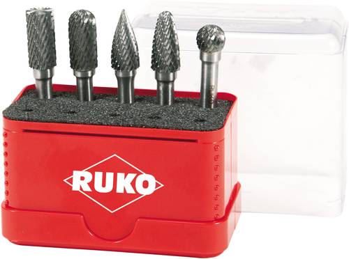 RUKO 116004 Frässtift Hartmetall 10mm Schaftdurchmesser 6mm 5teilig RUKO 116004 Frässtift Hartmetall 10mm Schaftdurchmesser 6mm 5teilig von RUKO