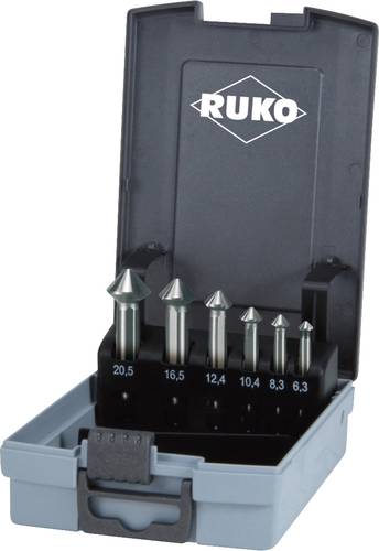 RUKO ULTIMATECUT 102790RO Kegelsenker-Set 6teilig 6.3 mm, 8.3 mm, 10.4 mm, 12.4 mm, 16.5 mm, 20.5mm von RUKO