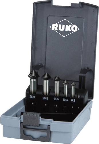 RUKO ULTIMATECUT 102791EPRO Kegelsenker-Set 5teilig 6.3 mm, 10.4 mm, 16.5 mm, 20.5 mm, 25mm HSS 1St. von RUKO