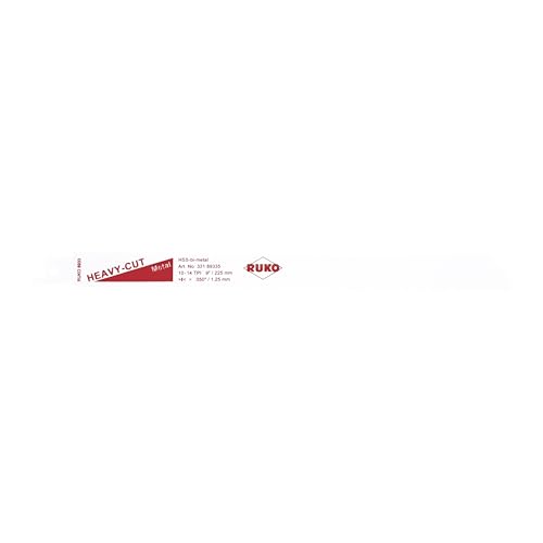 RUKO 5x Säbelsägeblatt 8933 HSS geschränkt gefräst - 33189335 RUKO 5x Säbelsägeblatt 8933 HSS geschränkt gefräst - 33189335 von RUKO