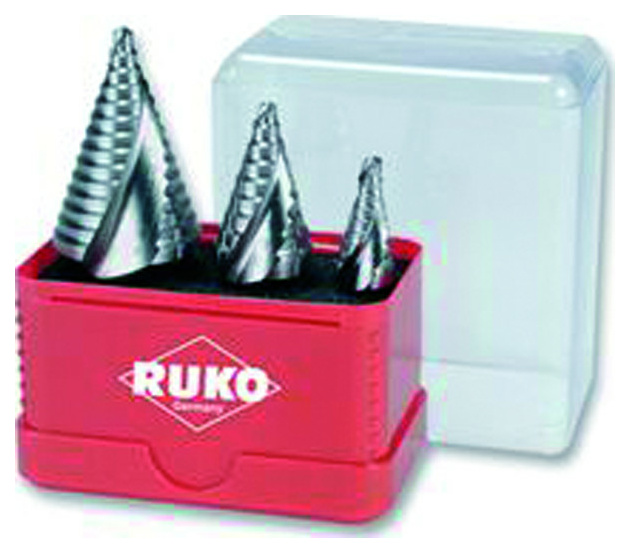 Ruko A101038 Stufenbohrersatz HSS kurz Box von RUKO