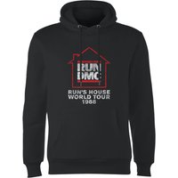 Run's House World Tour 1988 Hoodie - Schwarz - L von RUN DMC