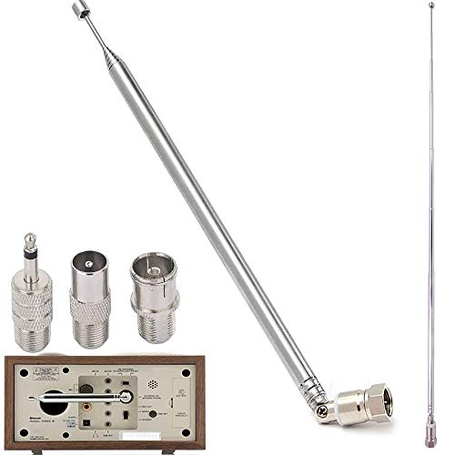 RUNCCI-YUN DAB FM UKW Radioantenne, Teleskopantenne, 7 Abschnitt Teleskopantenne AV-Receiver-Minisystem Ancable FM Innen Antenne Teleskopantenne, for TV FM AM Stereo Empfang RUNCCI-YUN DAB FM UKW Radioantenne, Teleskopantenne, 7 Abschnitt Teleskopantenne AV-Receiver-Minisystem Ancable FM Innen Antenne Teleskopantenne, for TV FM AM Stereo Empfang von RUNCCI-YUN
