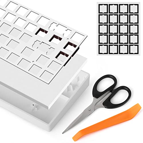 Mechanische Tastatur Nano RUNJRX Nanosponge Tastatur Schaumstoff 34.8x15.0x0.3 cm für benutzerdefinierte Tastatur, Tastatur unten dämpfender Schaumstoff, Geräuschschaum für 61/64/87/100/104/108 Layout von RUNJRX KEYBOARD