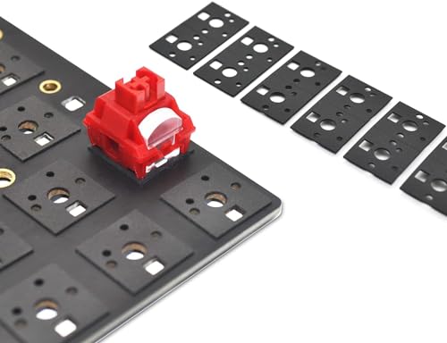 RUNJRX Mechanische Tastatur-Schalterpads Poronschaum für 61/64/87/100/104/108 Hot-Swap-Tastatur 120 Stück von RUNJRX KEYBOARD