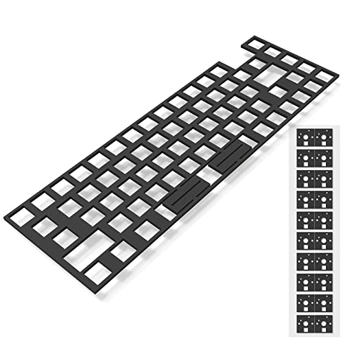 RUNJRX Poron-Schaumstoff für Tastatur-Leiterplatten, 64er-Layout, Poron-Schalterpads, 120 Stück und Tastatur-Schalldämpfer für benutzerdefinierte Tastaturen RUNJRX Poron-Schaumstoff für Tastatur-Leiterplatten, 64er-Layout, Poron-Schalterpads, 120 Stück und Tastatur-Schalldämpfer für benutzerdefinierte Tastaturen von RUNJRX KEYBOARD