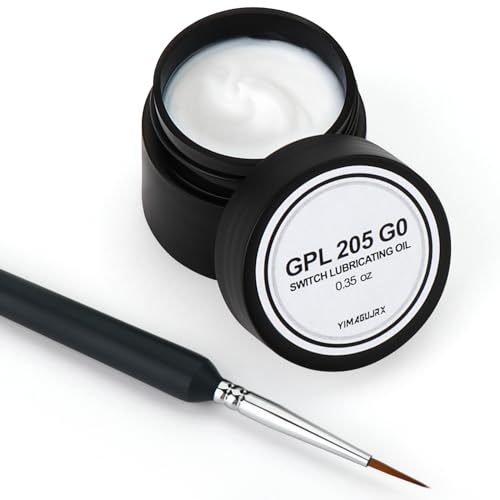 RUNJRX -Tastaturschalter Lube GPL 205 G0 0,35 oz, Schalter Schmierfett für mechanische Tastaturschalter und Stabilisatoren für mechanische Tastaturen RUNJRX -Tastaturschalter Lube GPL 205 G0 0,35 oz, Schalter Schmierfett für mechanische Tastaturschalter und Stabilisatoren für mechanische Tastaturen von RUNJRX KEYBOARD