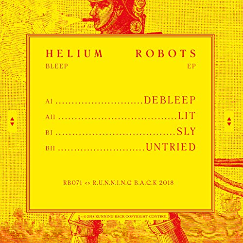 Bleep Ep [Vinyl Maxi-Single] von RUNNING BACK