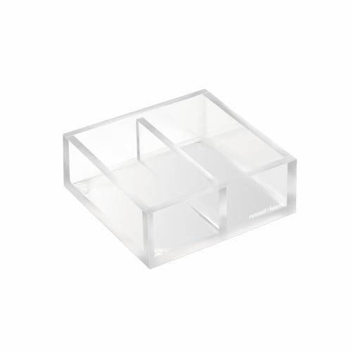 RUSSELL+HAZEL Kleiner Schreibtisch-Organizer, Acryl, 10,2 x 10,2 x 3,8 cm von RUSSELL+HAZEL