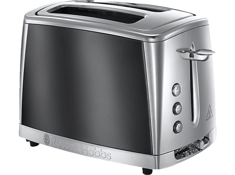 RUSSELL HOBBS 23221-56 Luna Moonlight Grey Toaster Edelstahl/Grau (1550 Watt, Schlitze: 2) von RUSSELL HOBBS