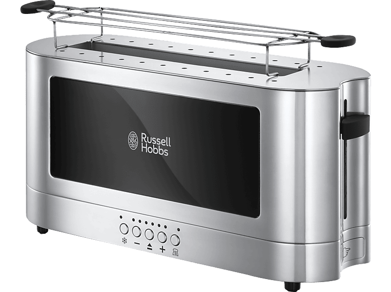 RUSSELL HOBBS 23380-56 Elegance Toaster Edelstahl/Schwarz (1420 Watt, Schlitze: 1) von RUSSELL HOBBS