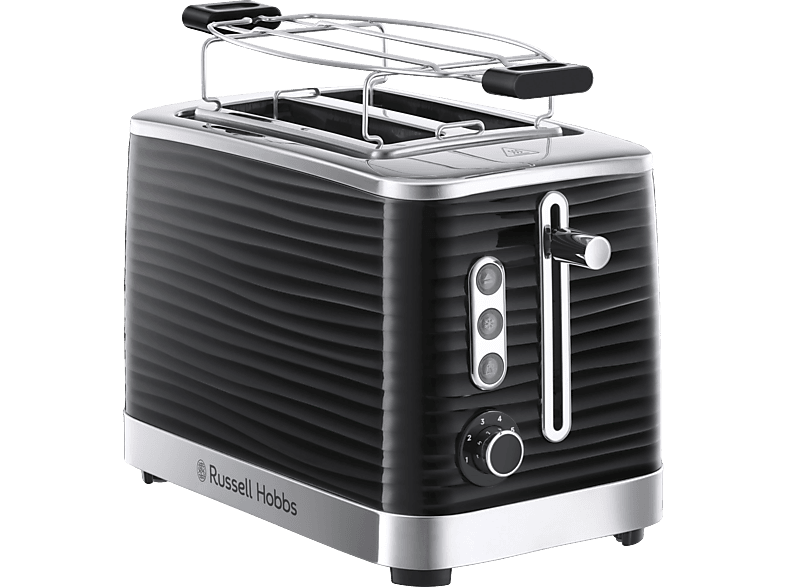 RUSSELL HOBBS 24371-56 RH Inspire Toaster Schwarz/Chrom (1050 Watt, Schlitze: 2) von RUSSELL HOBBS