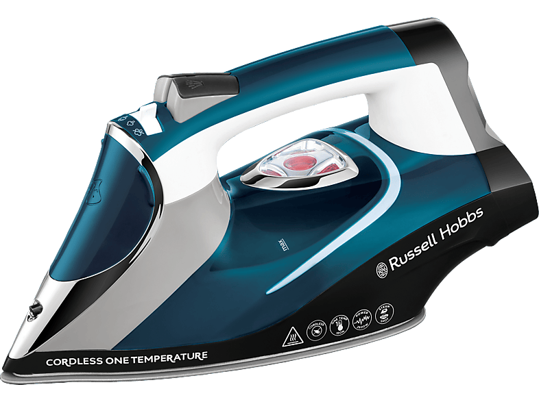 RUSSELL HOBBS 26020-56 Cordless One Temperature Dampfbügeleisen (2600 Watt, Keramiksohle) von RUSSELL HOBBS