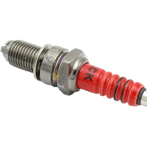 Zündkerzen 1/2 Stücke Racing Zündkerze 3 Dreifachelektrode A7TC D8TC Für GY6 CG 50 70 110 125 150CC Motorrad Atv Roller Ignition Coil(1Pc A7TC) von RVIFY