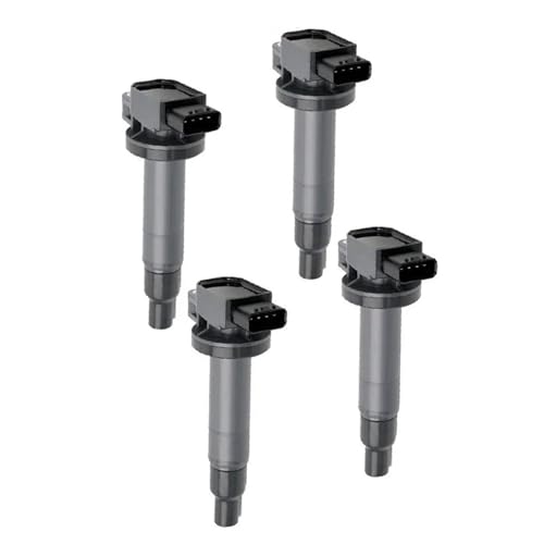 Zündkerzen 1/4 STÜCKE 90919-02237 Zündspulen Für Toyota Hilux 4Runner Hiace Tacoma Prado Regius Dyna Land Cruiser Ignition Coil(4pcs) von RVIFY