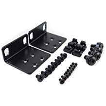 RW RoutersWholesale 6X177 kompatibles 1U Rack Mount Kit (älteres Modell) - Sichere Rack-Installation für ältere Geräte von RW RoutersWholesale