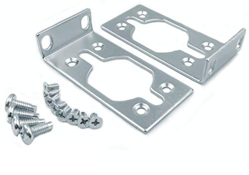 RW RoutersWholesale - JL386A JL385A Switch Mounting Hardware Rack Mount Bracket Kit Compatible/Replacement for HPE 5092-0769 von RW RoutersWholesale