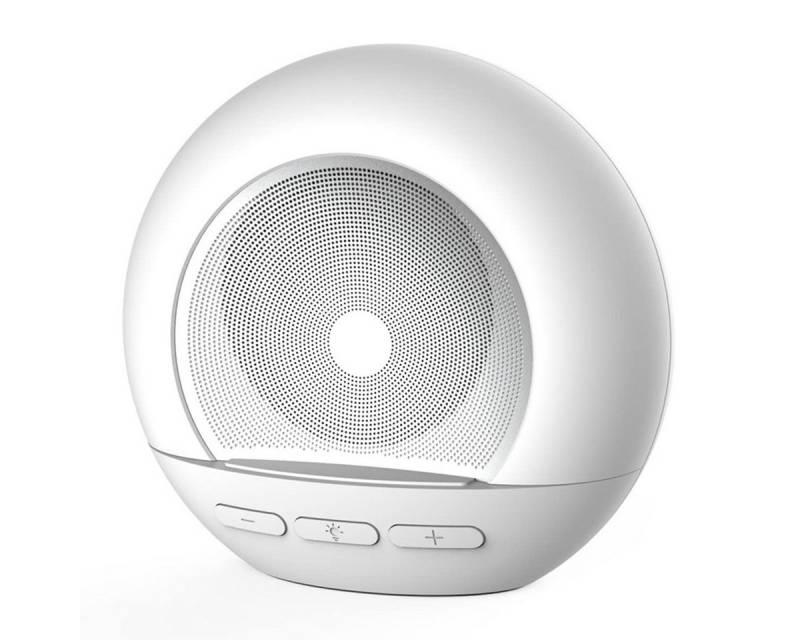 RWEUOQ Bluetooth-Lautsprecher Stereo Kabellos RGB-Lichter lange Akkulaufzeit Bluetooth-Lautsprecher (Integriertes Farblicht, Freisprechanrufe, TF-Karten, AUX) von RWEUOQ