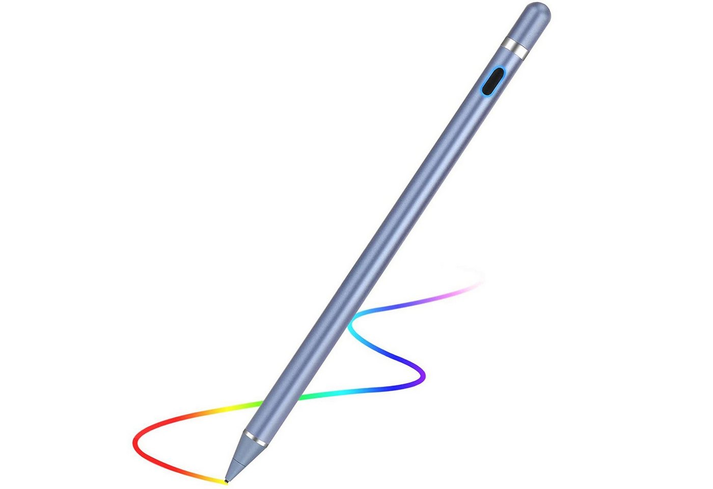 RWEUOQ Eingabestift Stylus Pen Universal Eingabestift für Touchscreen blau (1-St., Eingabestift Tablet Stift) magnetische Kappe und Ohne Bluetooth-Design von RWEUOQ