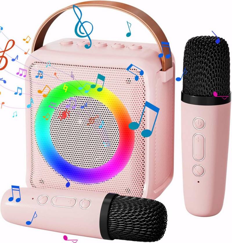 RWEUOQ Karaoke-Maschine, Bluetooth-Lautsprecher Karaoke-Maschine Bluetooth-Lautsprecher von RWEUOQ