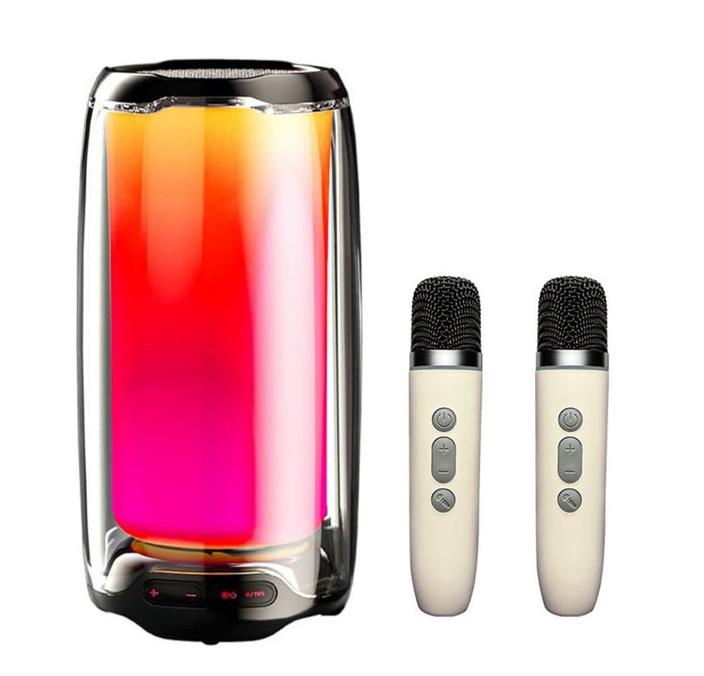 RWEUOQ Karaoke-Maschine Portable Karaoke-Lautsprecher Singing Machine Bluetooth-Lautsprecher (Tragbare Karaokemaschine mit Sprachsteuerung) von RWEUOQ
