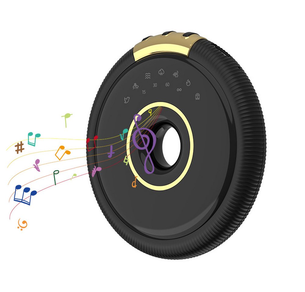 RWEUOQ Knochenleitung Bluetooth-Lautsprecher Weißes Rauschen Timing-Funktion Bluetooth-Lautsprecher (Bluetooth 5.0, lange Akkulaufzeit, kompakt und tragbar) von RWEUOQ