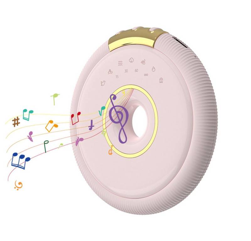 RWEUOQ Knochenleitung Bluetooth-Lautsprecher Weißes Rauschen Timing-Funktion Bluetooth-Lautsprecher (Bluetooth 5.0, lange Akkulaufzeit, kompakt und tragbar) von RWEUOQ