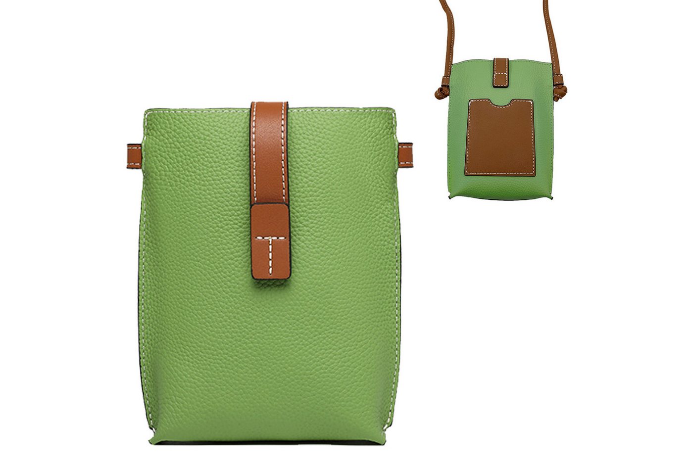 RWEUOQ Smartphone-Hülle Handyfach Handytasche Damen Schultertasche Grün, Kleine Handy Umhängetasche Tasche Geldbörse RWEUOQ Smartphone-Hülle Handyfach Handytasche Damen Schultertasche Grün, Kleine Handy Umhängetasche Tasche Geldbörse von RWEUOQ