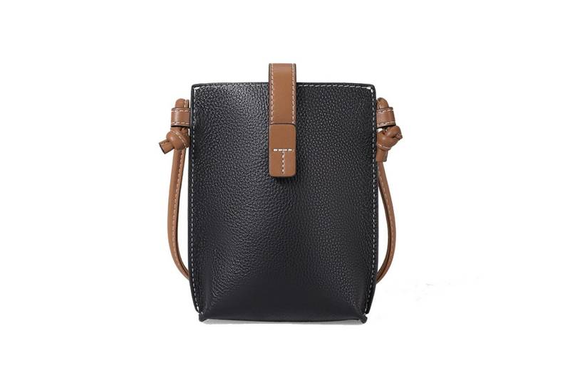 RWEUOQ Smartphone-Hülle Handyfach Handytasche Damen Schultertasche Schwarz, Kleine Handy Umhängetasche Tasche Geldbörse von RWEUOQ