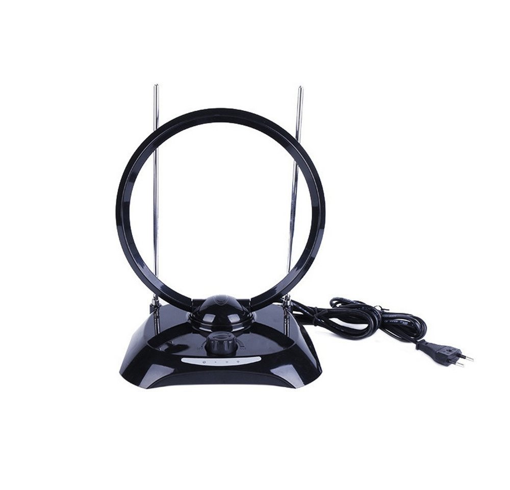 RWEUOQ digital, für Innenbereich), DVB-T-Antenne mit hoher Verstärkung 38DB SAT-Antenne (HD-Digital-TV-Antenne für den Innenbereich Empfangsantenne) von RWEUOQ
