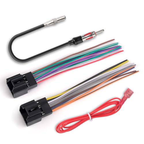 Radio Kabelbaum mit Antennenadapter für ausgewählte Chevrolet/GMC/Buick 2006-2017 Modelle, Autoradio Stereo Kabelbaum Kabel ermöglichen Aftermarket-Radio Anschluss an Factory AMP System Radio Kabelbaum mit Antennenadapter für ausgewählte Chevrolet/GMC/Buick 2006-2017 Modelle, Autoradio Stereo Kabelbaum Kabel ermöglichen Aftermarket-Radio Anschluss an Factory AMP System von RWHAAZ