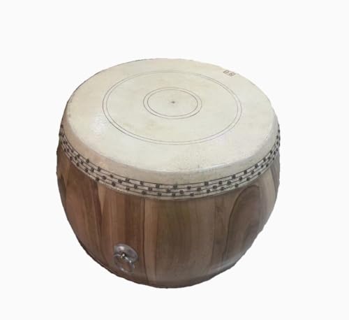 Chinesische Trommel aus Rindsleder, 25,4 cm (10 Zoll) Percussion-Instrument von RWSXY