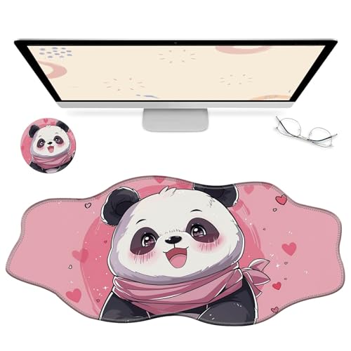 RWUTYTIUL Computer-Mauspad für Computer, wasserdicht, mit genähten Kanten, rutschfest, groß, für Büro/Zuhause/Arbeit/Gamer/Laptop/Laptop RWUTYTIUL Computer-Mauspad für Computer, wasserdicht, mit genähten Kanten, rutschfest, groß, für Büro/Zuhause/Arbeit/Gamer/Laptop/Laptop von RWUTYTIUL