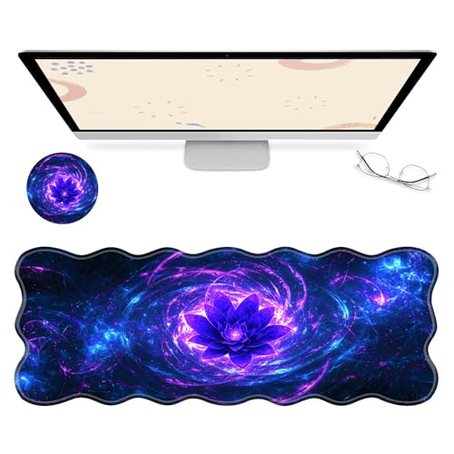 RWUTYTIUL Computer-Mauspad für Computer, wasserdicht, mit genähten Kanten, rutschfest, groß, für Büro/Zuhause/Arbeit/Gamer/Laptop/Laptop RWUTYTIUL Computer-Mauspad für Computer, wasserdicht, mit genähten Kanten, rutschfest, groß, für Büro/Zuhause/Arbeit/Gamer/Laptop/Laptop von RWUTYTIUL