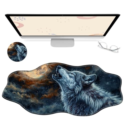 RWUTYTIUL Computer-Mauspad für Computer, wasserdicht, mit genähten Kanten, rutschfest, groß, für Büro/Zuhause/Arbeit/Gamer/Laptop/Laptop RWUTYTIUL Computer-Mauspad für Computer, wasserdicht, mit genähten Kanten, rutschfest, groß, für Büro/Zuhause/Arbeit/Gamer/Laptop/Laptop von RWUTYTIUL