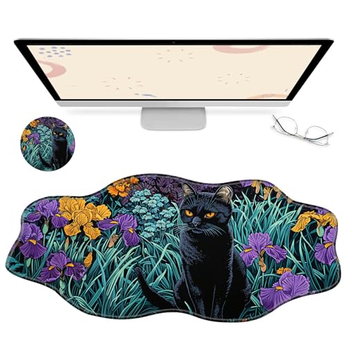 RWUTYTIUL Computer-Schreibtischmatte, wasserdichte Oberfläche, Schreibunterlage mit genähten Kanten, rutschfest, große Maus-Tastaturunterlage für Büro, Zuhause, Arbeit, Gamer, Laptop RWUTYTIUL Computer-Schreibtischmatte, wasserdichte Oberfläche, Schreibunterlage mit genähten Kanten, rutschfest, große Maus-Tastaturunterlage für Büro, Zuhause, Arbeit, Gamer, Laptop von RWUTYTIUL