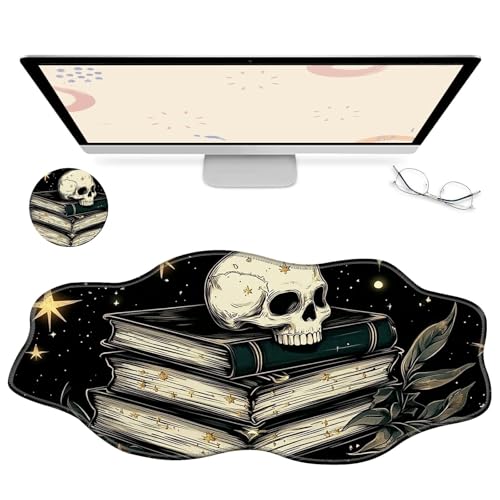 RWUTYTIUL Computer-Schreibtischmatte, wasserdichte Oberfläche, Schreibunterlage mit genähten Kanten, rutschfest, große Maus-Tastaturunterlage für Büro, Zuhause, Arbeit, Gamer, Laptop RWUTYTIUL Computer-Schreibtischmatte, wasserdichte Oberfläche, Schreibunterlage mit genähten Kanten, rutschfest, große Maus-Tastaturunterlage für Büro, Zuhause, Arbeit, Gamer, Laptop von RWUTYTIUL