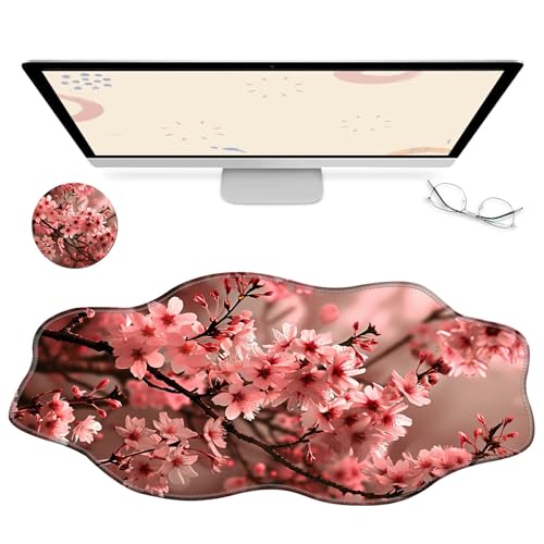 RWUTYTIUL Computer-Schreibtischmatte, wasserdichte Oberfläche, Schreibunterlage mit genähten Kanten, rutschfest, große Maus-Tastaturunterlage für Büro, Zuhause, Arbeit, Gamer, Laptop RWUTYTIUL Computer-Schreibtischmatte, wasserdichte Oberfläche, Schreibunterlage mit genähten Kanten, rutschfest, große Maus-Tastaturunterlage für Büro, Zuhause, Arbeit, Gamer, Laptop von RWUTYTIUL