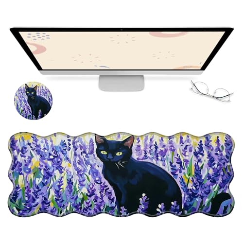 RWUTYTIUL Computer-Schreibtischmatte, wasserdichte Oberfläche, Schreibunterlage mit genähten Kanten, rutschfest, große Maus-Tastaturunterlage für Büro, Zuhause, Arbeit, Gamer, Laptop RWUTYTIUL Computer-Schreibtischmatte, wasserdichte Oberfläche, Schreibunterlage mit genähten Kanten, rutschfest, große Maus-Tastaturunterlage für Büro, Zuhause, Arbeit, Gamer, Laptop von RWUTYTIUL