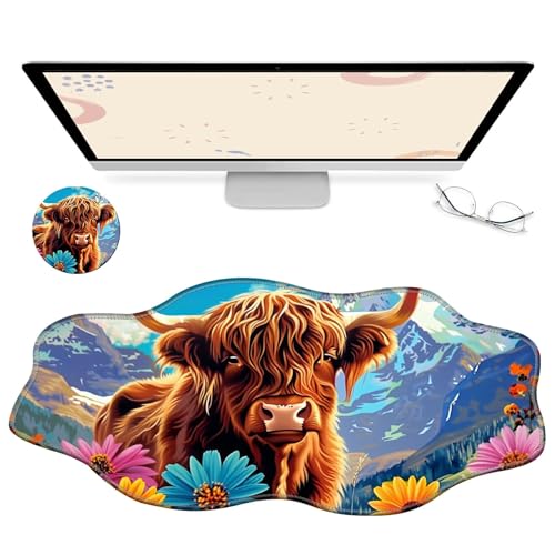 RWUTYTIUL Computer-Schreibtischmatte, wasserdichte Oberfläche, Schreibunterlage mit genähten Kanten, rutschfest, große Maus-Tastaturunterlage für Büro, Zuhause, Arbeit, Gamer, Laptop RWUTYTIUL Computer-Schreibtischmatte, wasserdichte Oberfläche, Schreibunterlage mit genähten Kanten, rutschfest, große Maus-Tastaturunterlage für Büro, Zuhause, Arbeit, Gamer, Laptop von RWUTYTIUL