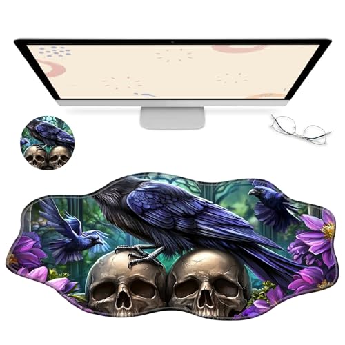 RWUTYTIUL Computer-Schreibtischunterlage, wasserdichte Oberfläche, Schreibunterlage mit genähten Kanten, rutschfest, große Maus-Tastaturunterlage für Büro, Zuhause, Arbeit, Gamer, Laptop RWUTYTIUL Computer-Schreibtischunterlage, wasserdichte Oberfläche, Schreibunterlage mit genähten Kanten, rutschfest, große Maus-Tastaturunterlage für Büro, Zuhause, Arbeit, Gamer, Laptop von RWUTYTIUL