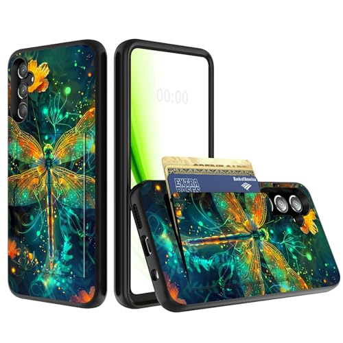 RWUTYTIUL Schutzhülle für Samsung Galaxy A25 5G, Brieftaschen-Schutzhülle für Samsung Galaxy A25 5G, mit Kartenschlitz, Kreditkartenfächer, Ausweise, Bargeld, zweilagig, stoßfest, weiches Silikon RWUTYTIUL Schutzhülle für Samsung Galaxy A25 5G, Brieftaschen-Schutzhülle für Samsung Galaxy A25 5G, mit Kartenschlitz, Kreditkartenfächer, Ausweise, Bargeld, zweilagig, stoßfest, weiches Silikon von RWUTYTIUL